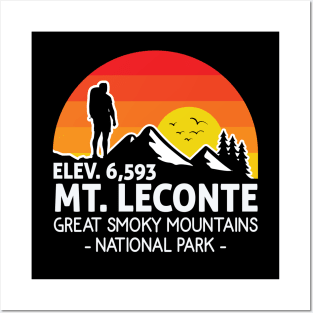 Mt. Leconte Great Smoky Mountains Posters and Art